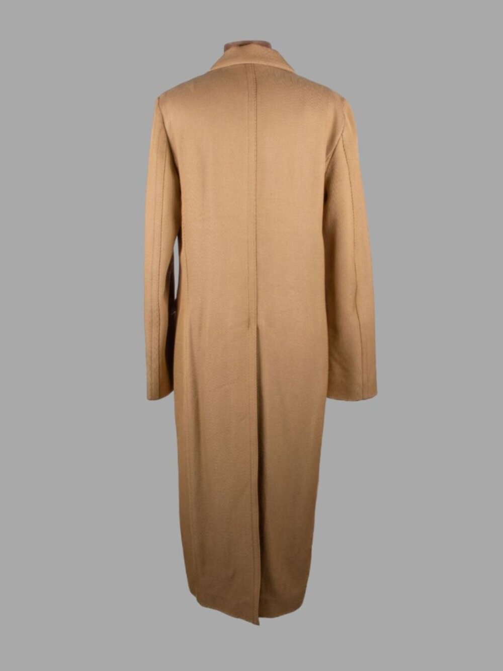 ACNE STUDIOS A/W 2016 AVRA Tan Camel Long Topcoat Sz IT 38 US S Viscose Overcoat - Picture 4 of 12